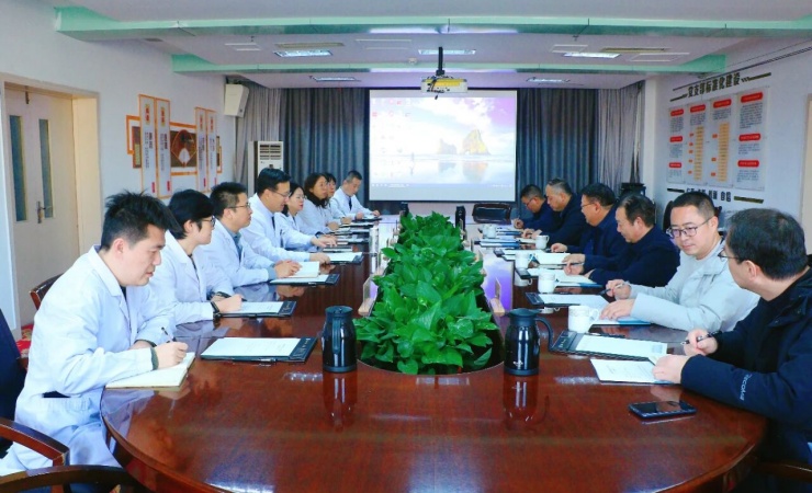 河西学院副校长、附属张掖人民医院院长赵柱一行来我院参观交流