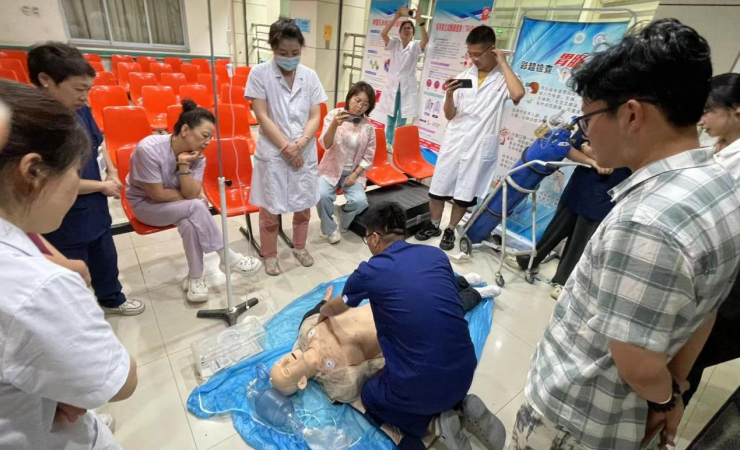 与死神赛跑！功能检查科过敏性休克抢救培训为生命护航