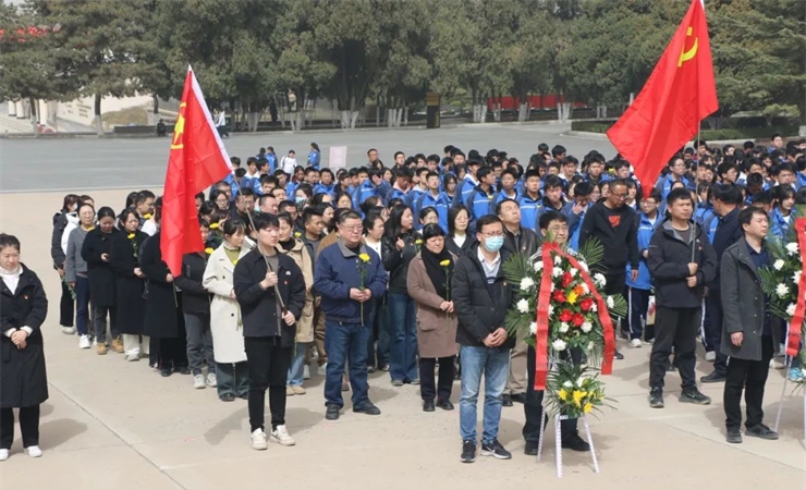 我院组织开展“我们的节日·清明”主题党日活动
