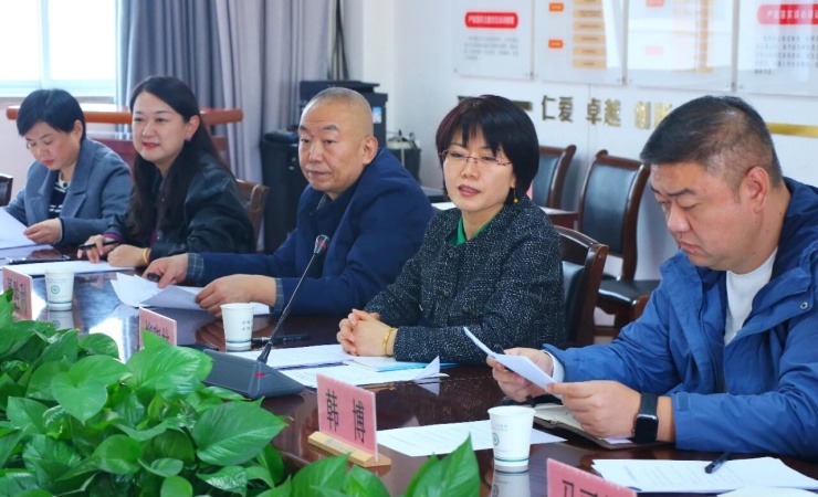 省市区多部门联合调研我院医保工作