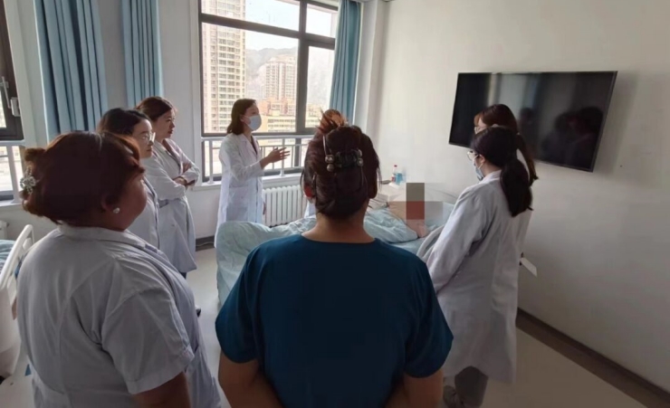 我院妇产科教研室开展教学查房活动