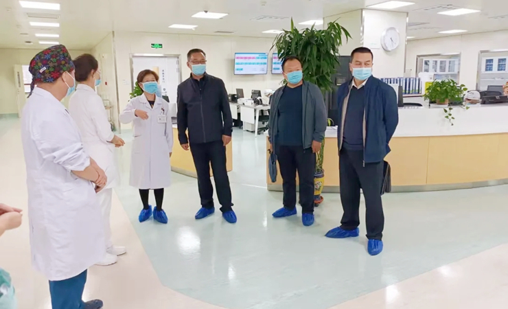 【市一新闻】甘肃省大型医院巡查督导工作组莅临我院开展巡查督导工作