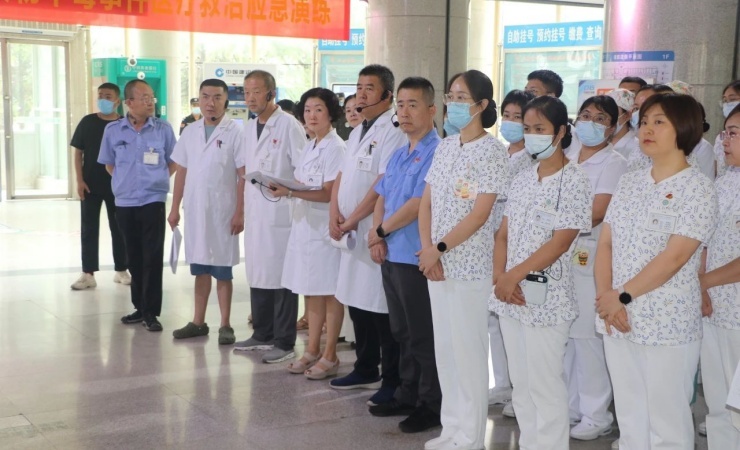 我院成功开展食物中毒事件医疗救治应急演练